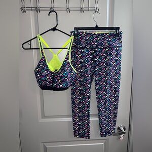 Victoria’s Secret VSX Sport Bra 34C and Tight S Matching Set